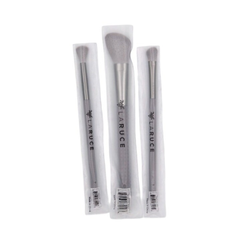 Laruce -‎ 3 Piece Brush Set - Angle, Angled Shading, Tapered Blending Brushes